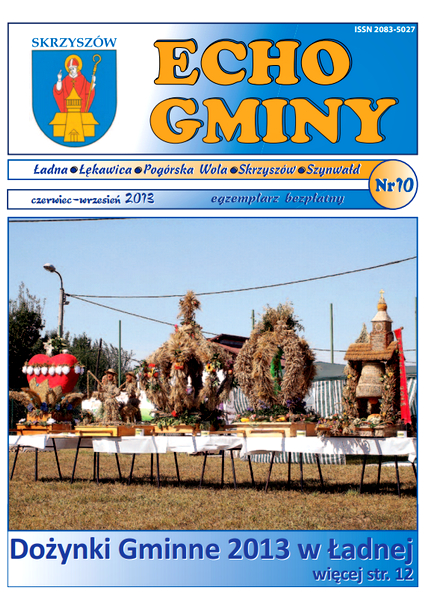 "ECHO GMINY" 10 numer, Lipiec - Wrzesień 2013