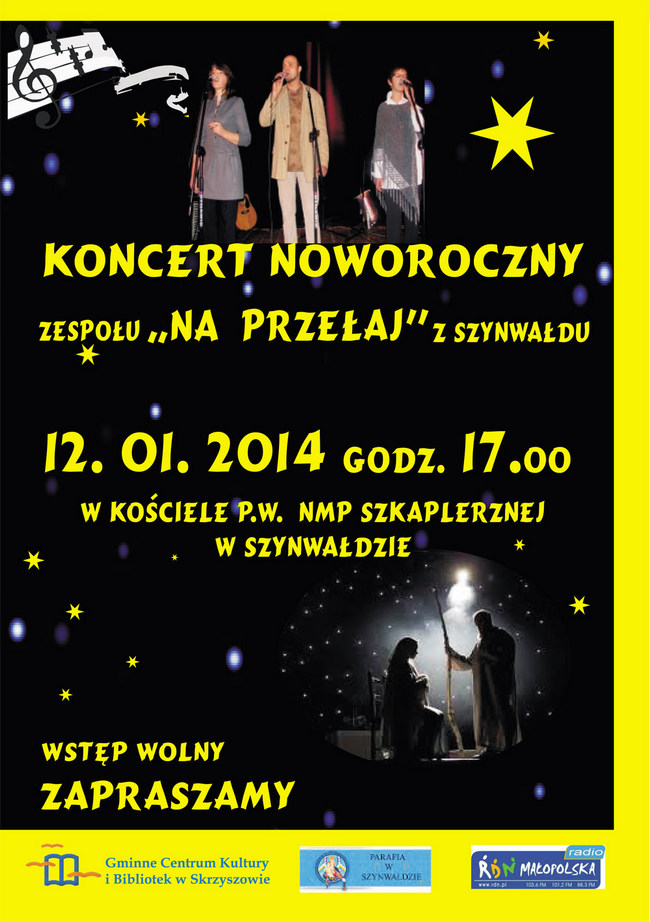 Koncert noworoczny zespołu 