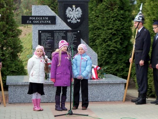 Występy dzieci ze Szkoły Podstawowej