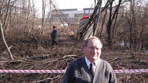 BYŁEM ŚWIADKIEM WSTRZĄSAJĄCEGO WYDARZENIA HISTORYCZNEGO,  TRAGEDII, O KTÓREJ MÓWI DZIŚ CAŁY ŚWIAT. (fot. www.skrzyszow.pl)